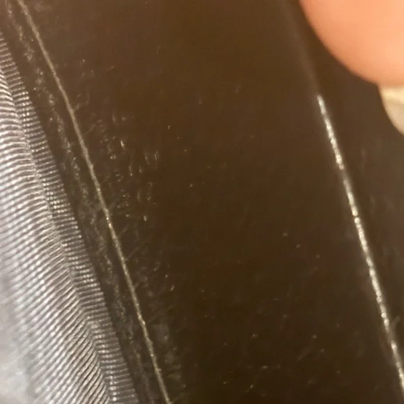 COA Gucci Navy Crram Ophida Monogram Wallet - Picture 7 of 8